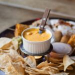 Tray of Chips With Cream