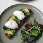 An Avocado Toast with Vegetables on the Side